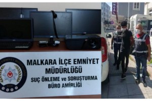 Malkara camilerinden hırsızlık yapan firari şahıs yakalandı