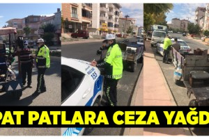 Malkara’da Pat Pat’a Geçit Yok!