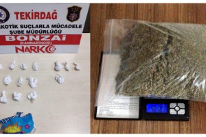 Tekirdağ'da uyuşturucu operasyonları: 5 gözaltı