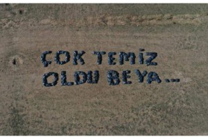 Lüleburgazlılar kent ormanı kurulacak alanda temizlik yaptı