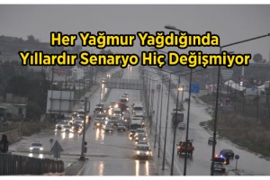 Malkara 'da sağanak etkili oldu