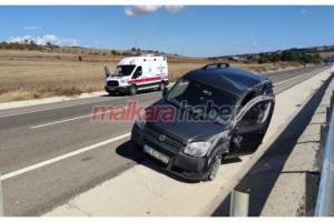 Malkara’da Trafik Kazası; 3 Yaralı