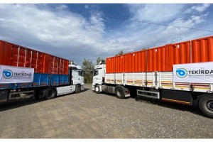 Tekirdağ Büyükşehir Belediyesi Afet Konteyneri Sayılarını Artırıyor