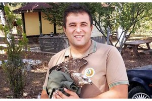 Yaralı şahin, tedaviye alındı