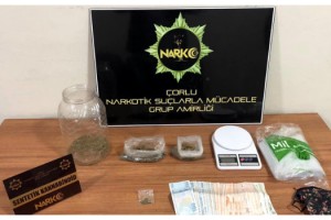 Çorlu'da uyuşturucu operasyonu
