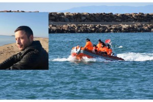 Enez'de batan teknede kaybolan 1 kişinin cesedi bulundu