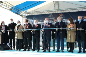 HAYRABOLU- TEKİRDAĞ YOLUNUN 1'İNCİ ETABI AÇILDI