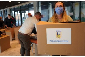 Lüleburgaz'dan İzmir'e yardım eli