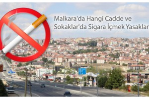 Malkara'da Hangi Cadde ve Sokaklar'da Sigara İçmek Yasaklandı!