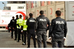 Polisi'ten ‘kan bağışı’ duyarlılığı