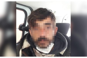 Şehitlikteki gönderleri çalan şüpheli yakalandı