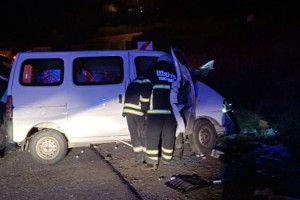 Tekirdağ’da vidanjörle minibüs çarpıştı: 1 ölü