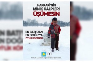 Tekirdağ’dan En Batı’dan En Doğu’ya Hakkari’ye “İYİ’LİK KÖPRÜSÜ”