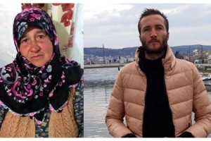 Annesini başına taşla vurup, boğazını keserek öldürmüş