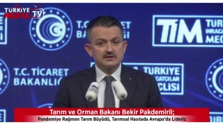 Bakan Pakdemirli; "Pandemiye Rağmen Tarım Büyüdü, Tarımsal Hasılada Avrupa’da Lideriz"