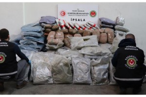 Gümrük Muhafaza Ekiplerince İpsala’da 257 kilogram esrar ele geçirildi