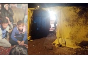 Kurdukları çadırlarda kumar oynayan 12 kişiye 50 bin lira ceza