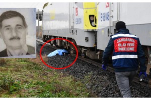 Lokomotifin hemzemin geçitte çarptığı yaya öldü