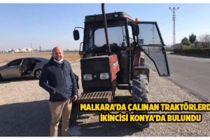 Malkara’da Çalınan Traktörlerden İkincisi Konya’da Bulundu