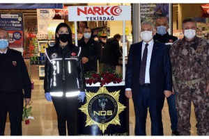 Tekirdağ'da, 'En iyi narkotik polisi anne' projesi