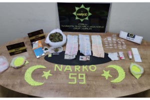 Tekirdağ'da uyuşturucu operasyonu: 2 gözaltı