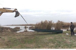 Yerleri 'drone' ile belirlenen kayıklara el konuldu