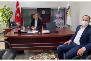 Başkan Ergin Durgun’dan TMO Tekirdağ Şube Müdürüne Ziyaret