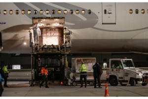 Çin'den 6,5 milyon doz aşı Türkiye'ye getirildi