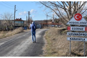 Edirne'nin Karayayla köyünde, pandemi döneminde koronavirüs görülmedi
