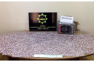 Evdeki hoparlör içinde uyuşturucu hap ele geçirildi