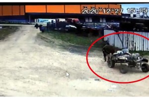 Malkara'da at arabasıyla 6 ton demir hırsızlığı kameralara takıldı