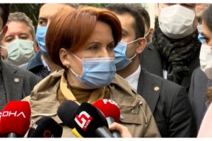 Meral Akşener, gazetecilerin sorularını yanıtladı