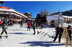 Sömestir tatilinde Kartepe’ye akın ettiler