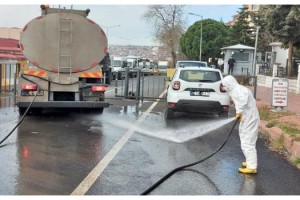 Süleymanpaşa'da salgınla mücadele sürüyor