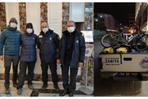 Zabıtadan misafirperverlik örneği