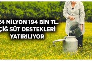 Bakan Pakdemirli; 424 Milyon Liralık Çiğ Süt Desteği Ödemesine Bugün Başlıyoruz