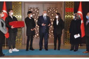 Çanakkale'de 18 Mart'ta göndere çekilecek Türk bayrağı, Tekirdağ'da