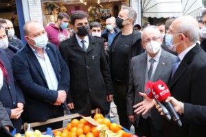 CHP Genel Başkanı Kılıçdaroğlu, Tekirdağ Esnafını Ziyaret Etti