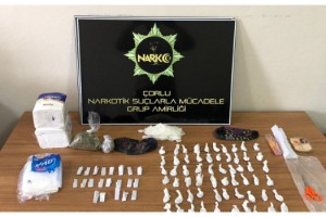 Çorlu'da uyuşturucu operasyonu: 4 gözaltı