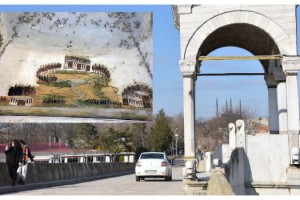 Meriç Köprüsü, tarihi resimleri ve motifleri günümüze taşıyor