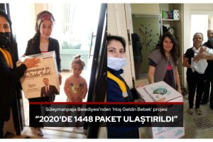 Süleymanpaşa Belediyesi'nden 'Hoş Geldin Bebek' projesi
