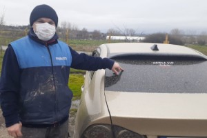 Tekirdağ' a çamur yağdı, vatandaşlar oto yıkamacılara akın etti