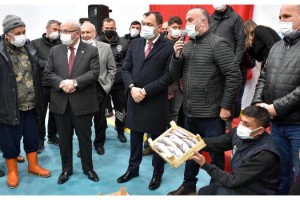 Tekirdağ Su Ürünleri Toptancı Hali, törenle açıldı