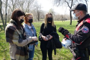 Tunca Nehri kıyısında gezen 28 kişiye 200 bin lira ceza