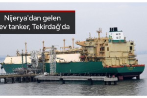 Nijerya'dan gelen dev tanker, Tekirdağ'da