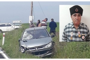 Otomobilin çarptığı motosikletin sürücüsü Kıbrıs gazisi, hayatını kaybetti