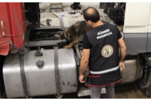 Bulgaristan'dan gelen TIR'da 526 bin uyuşturucu hap ele geçirildi