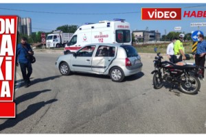 Malkara’da Motosiklet ile Otomobil Çarpıştı; 1 Yaralı