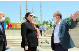 Selimiye Meydan Projesi'nde inceleme