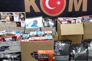 Tekirdağ'da kaçak tütün operasyonu